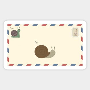 Snail Mail Sticker